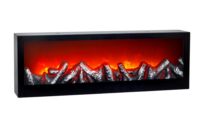 Lanterne pejs med LED-lys 60 x 20 x 9,5 cm